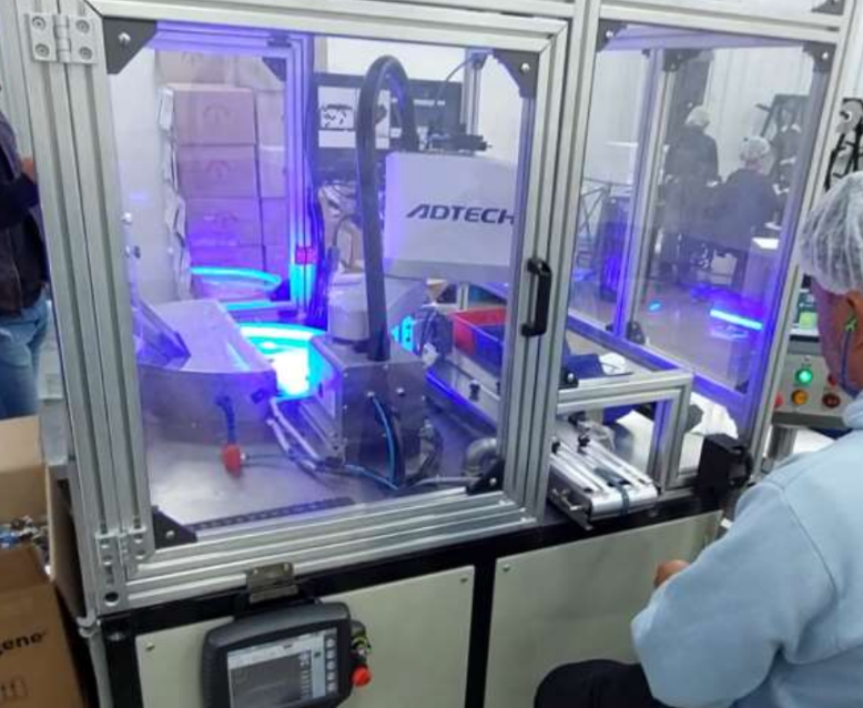Robot Pick & Place con cámara para posicionamiento